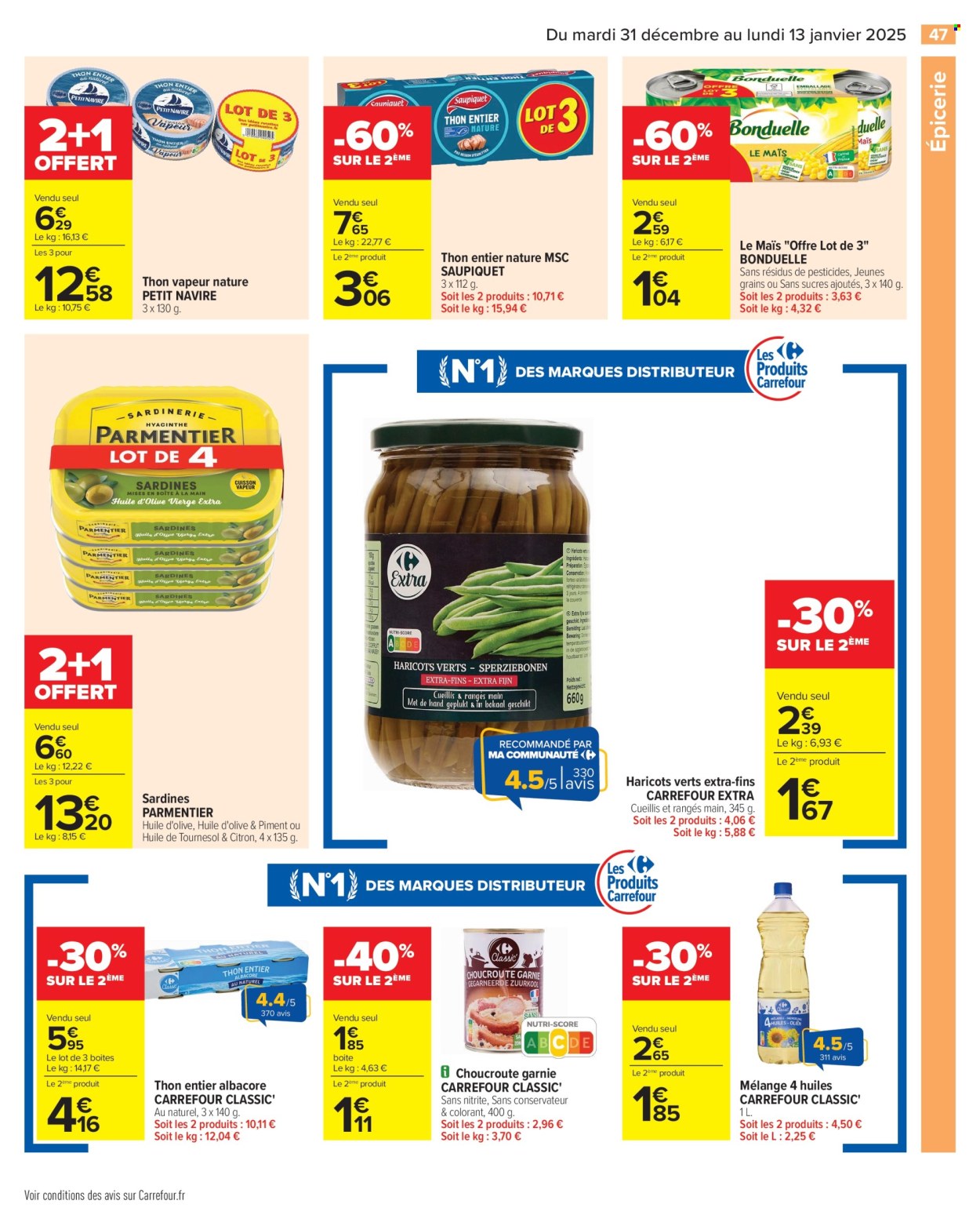 Catalogue Carrefour Hypermarchés - 31/12/2024 - 13/01/2025. Page 49