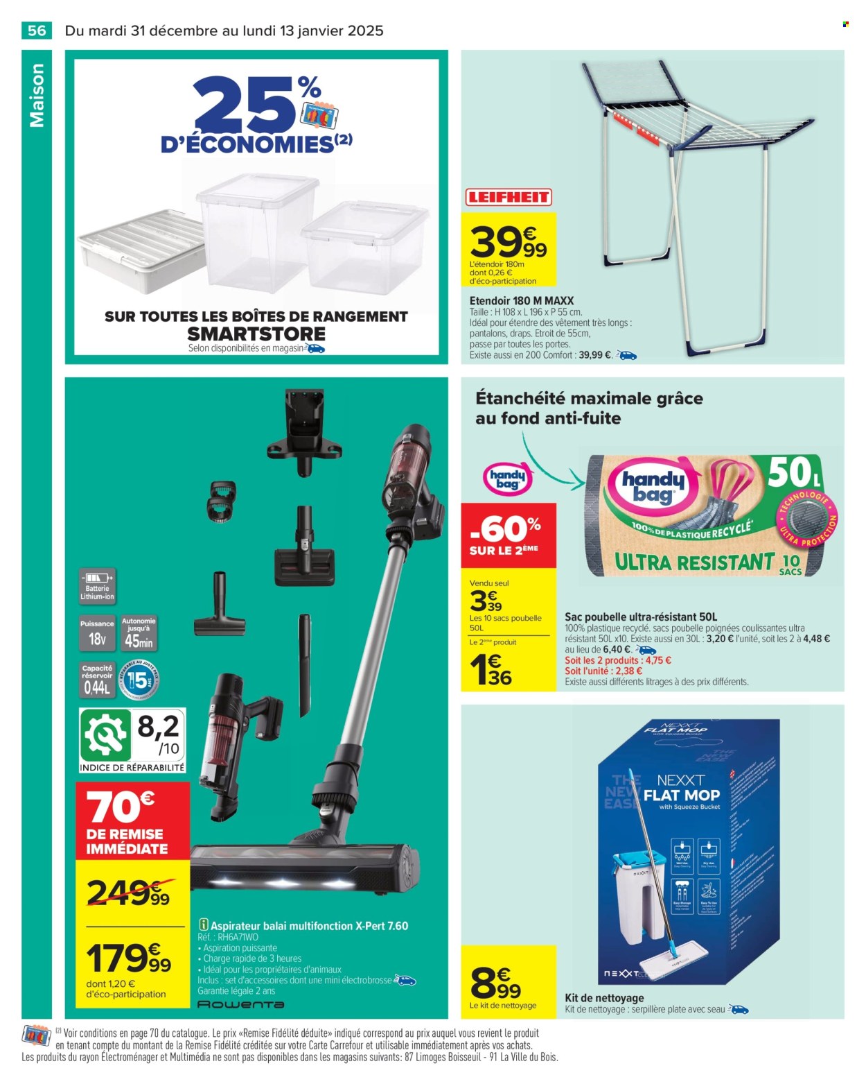 Catalogue Carrefour Hypermarchés - 31/12/2024 - 13/01/2025. Page 58