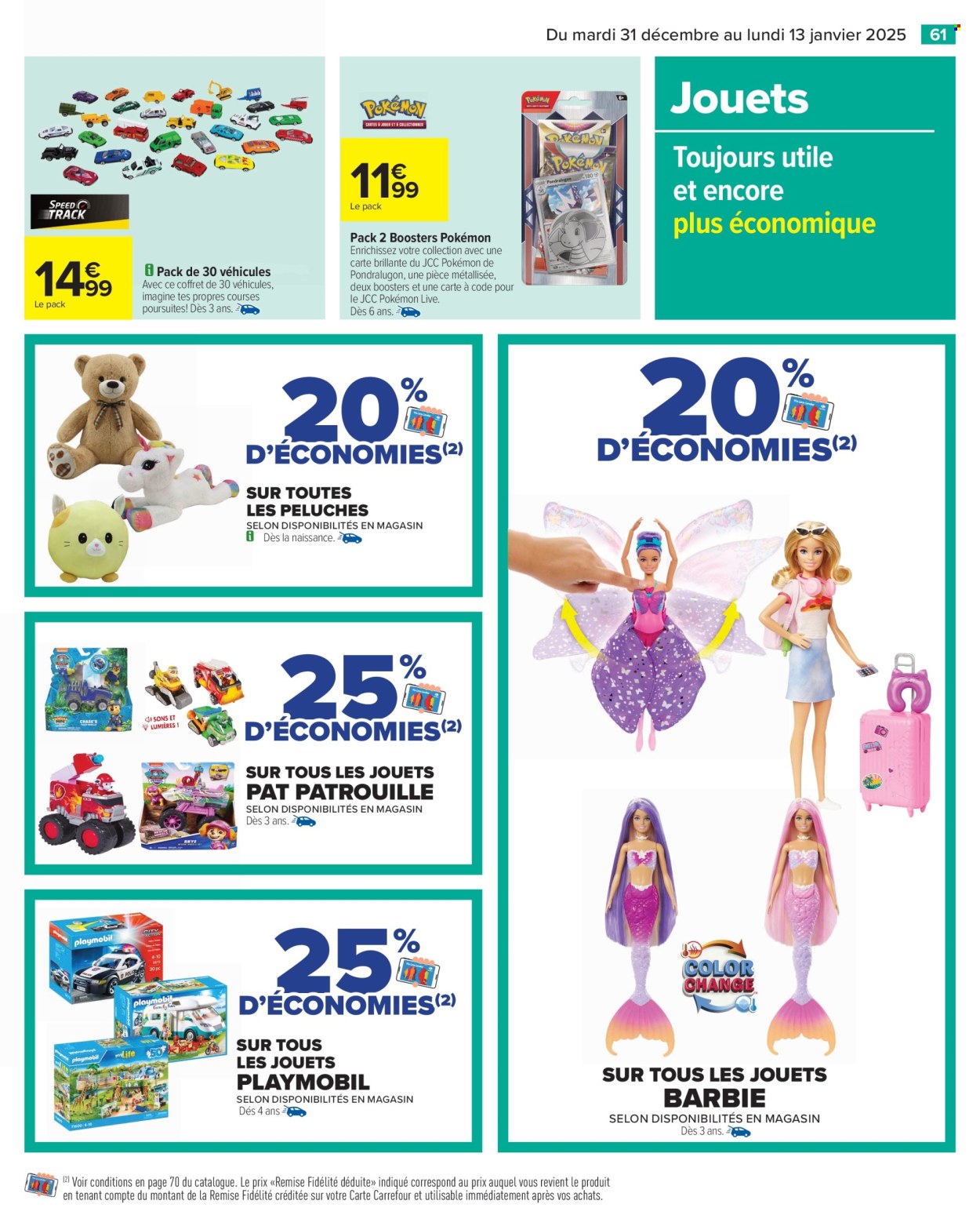 Catalogue Carrefour Hypermarchés - 31/12/2024 - 13/01/2025. Page 63