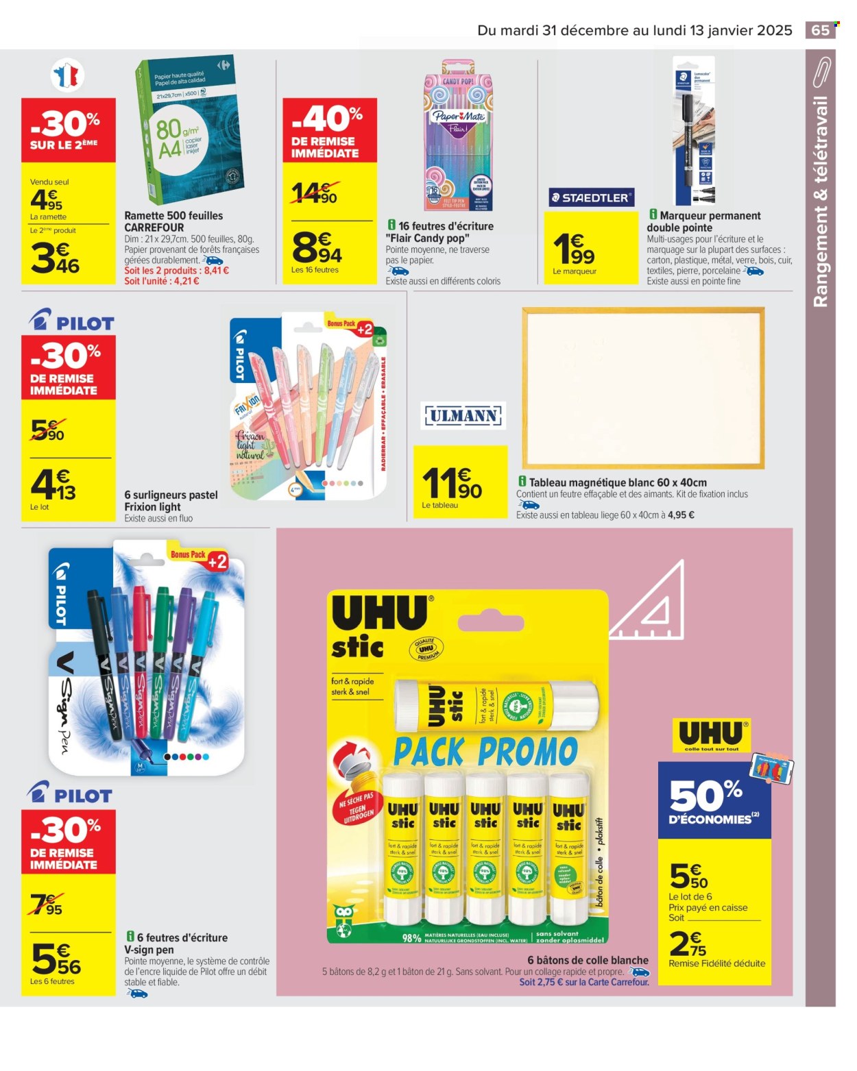 Catalogue Carrefour Hypermarchés - 31/12/2024 - 13/01/2025. Page 67