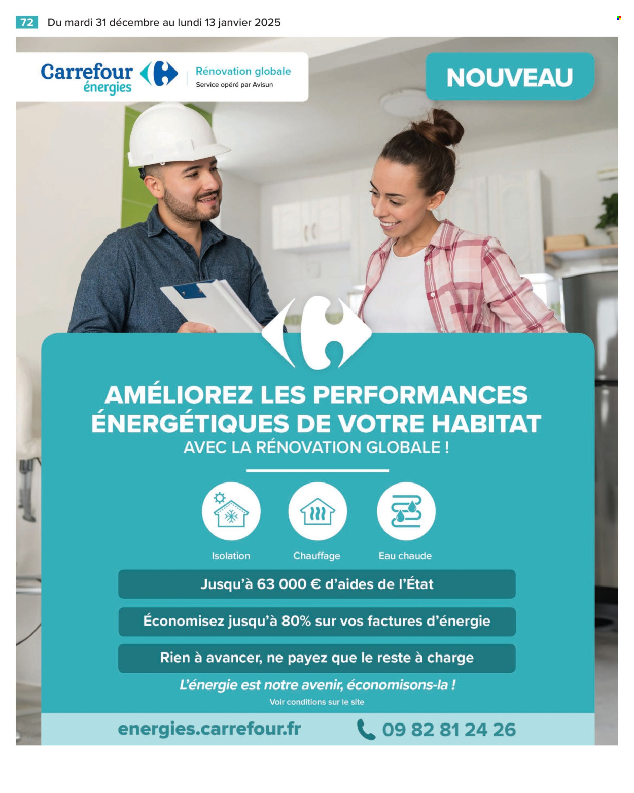 Catalogue Carrefour Hypermarchés - 31/12/2024 - 13/01/2025. Page 74