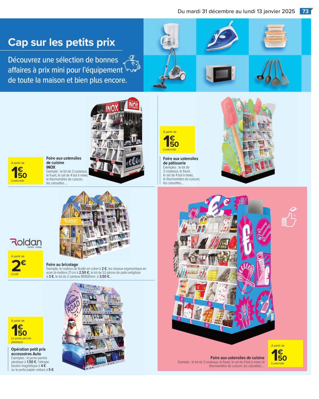 Catalogue Carrefour Hypermarchés - 31/12/2024 - 13/01/2025. Page 75