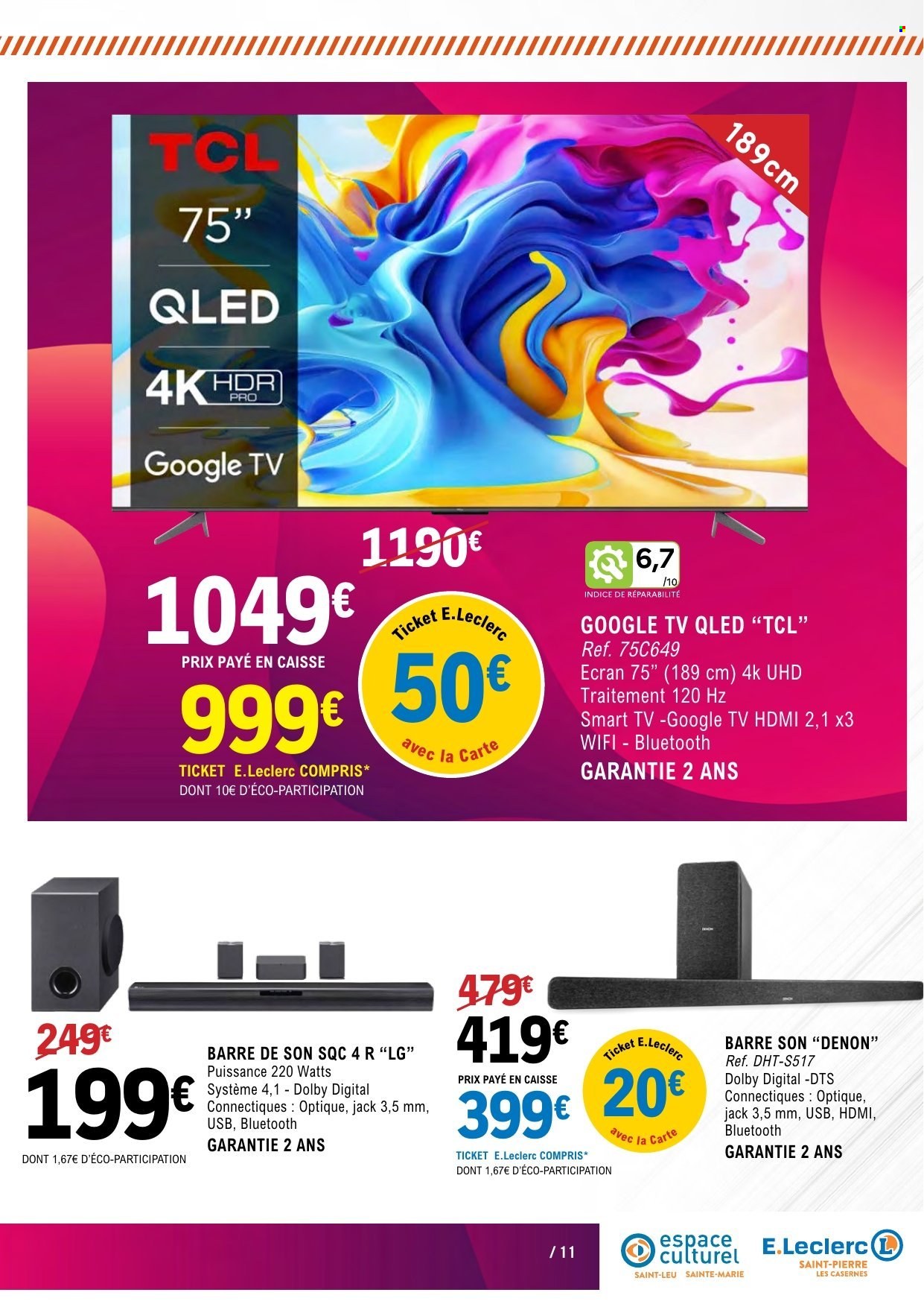 Catalogue E.Leclerc - 30/12/2024 - 12/01/2025. Page 11