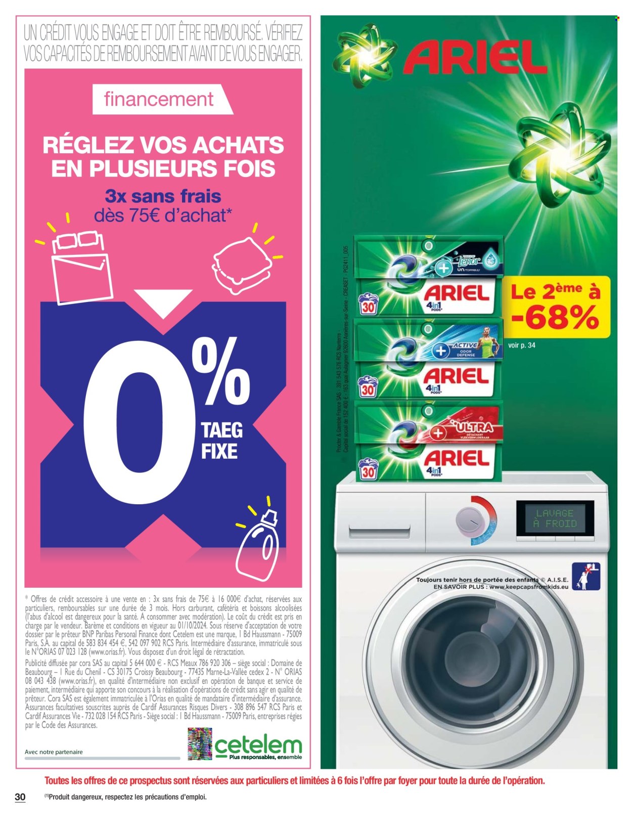 Catalogue Carrefour Hypermarchés - 27/12/2024 - 11/01/2025. Page 30