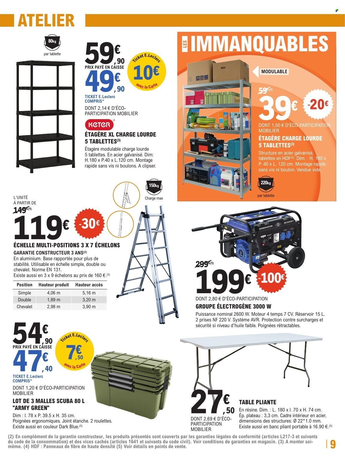 Catalogue E.Leclerc - 31/12/2024 - 18/01/2025. Page 9