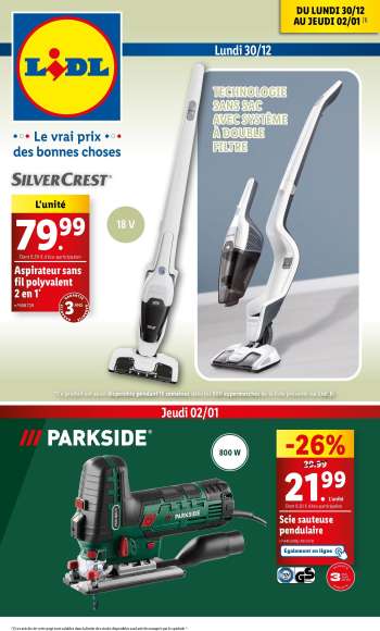 Catalogue Lidl - 30/12/2024 - 02/01/2025.