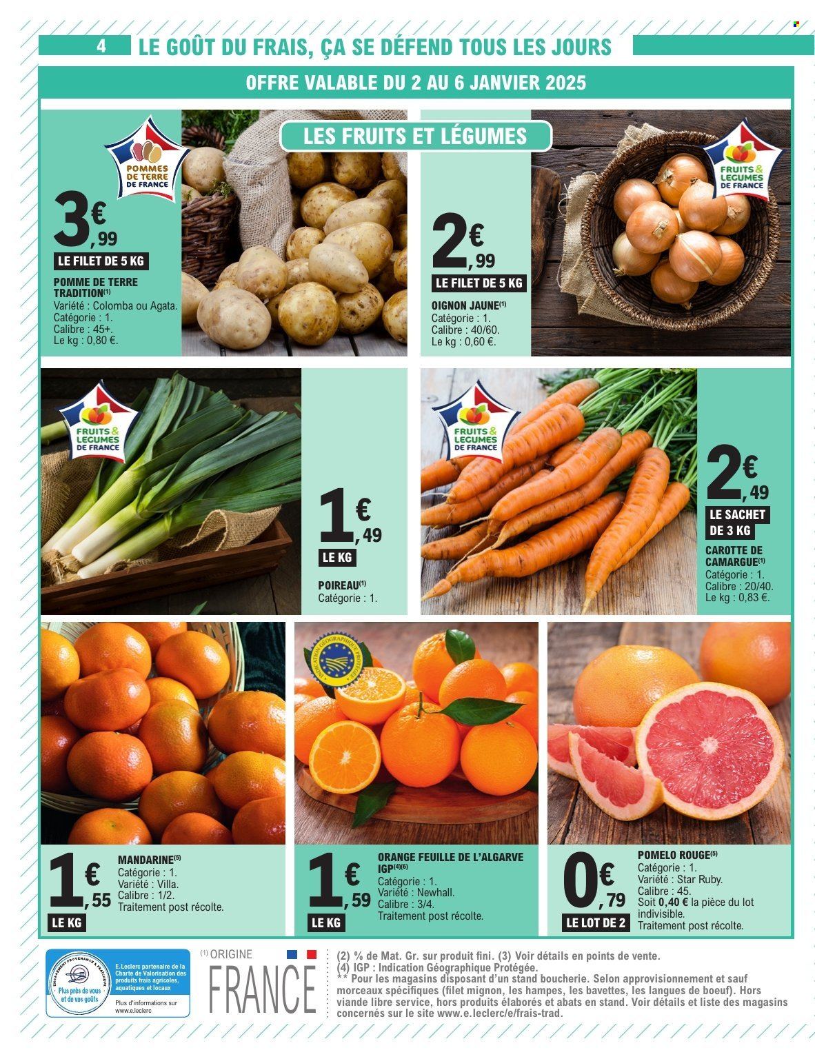 Catalogue E.Leclerc - 02/01/2025 - 11/01/2025. Page 4