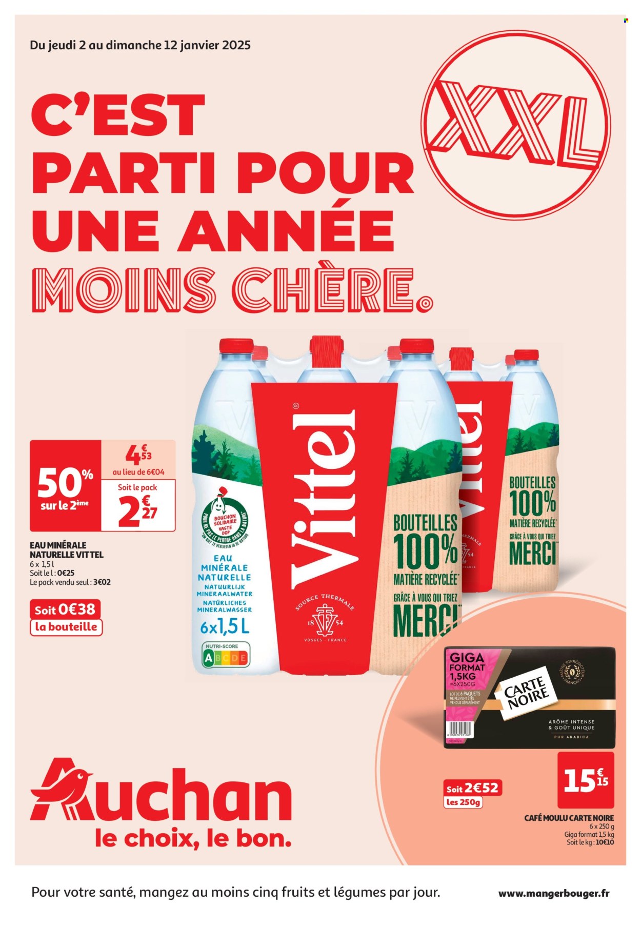 Catalogue Auchan - 02/01/2025 - 12/01/2025. Page 1