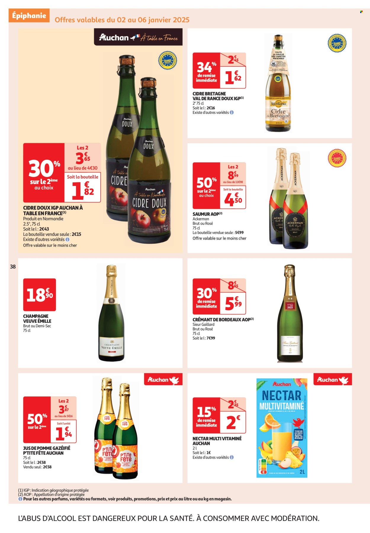 Catalogue Auchan - 02/01/2025 - 12/01/2025. Page 38