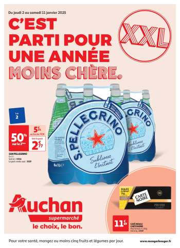 Catalogue Auchan - 02/01/2025 - 11/01/2025.