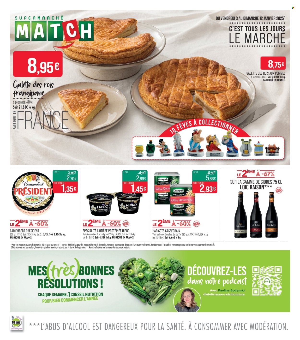 Catalogue Supermarché Match - 03/01/2025 - 12/01/2025. Page 1