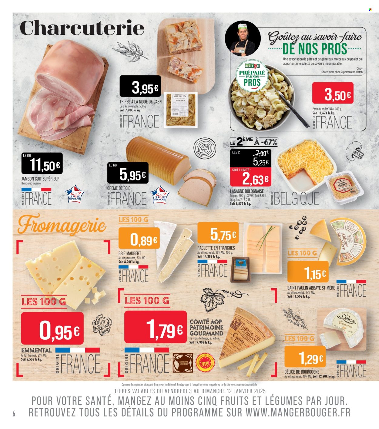 Catalogue Supermarché Match - 03/01/2025 - 12/01/2025. Page 6