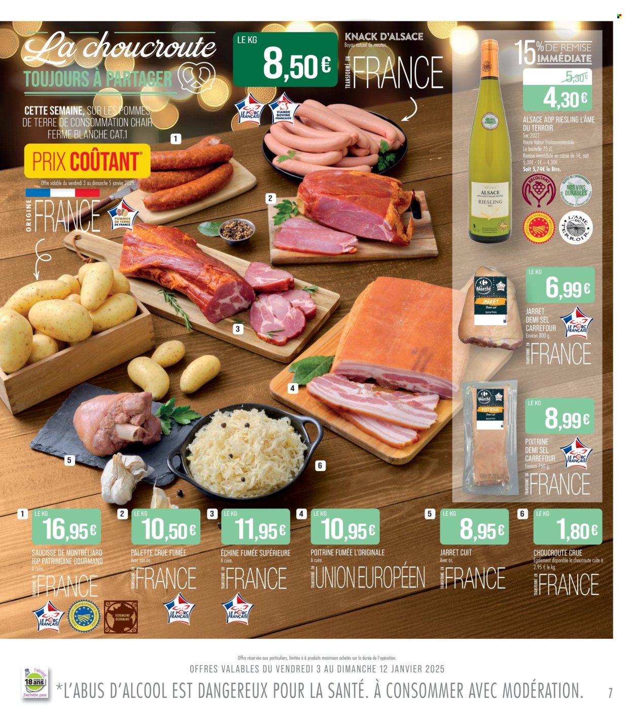 Catalogue Supermarché Match - 03/01/2025 - 12/01/2025. Page 7