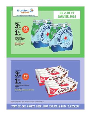 Catalogue E.Leclerc - 02/01/2025 - 11/01/2025.