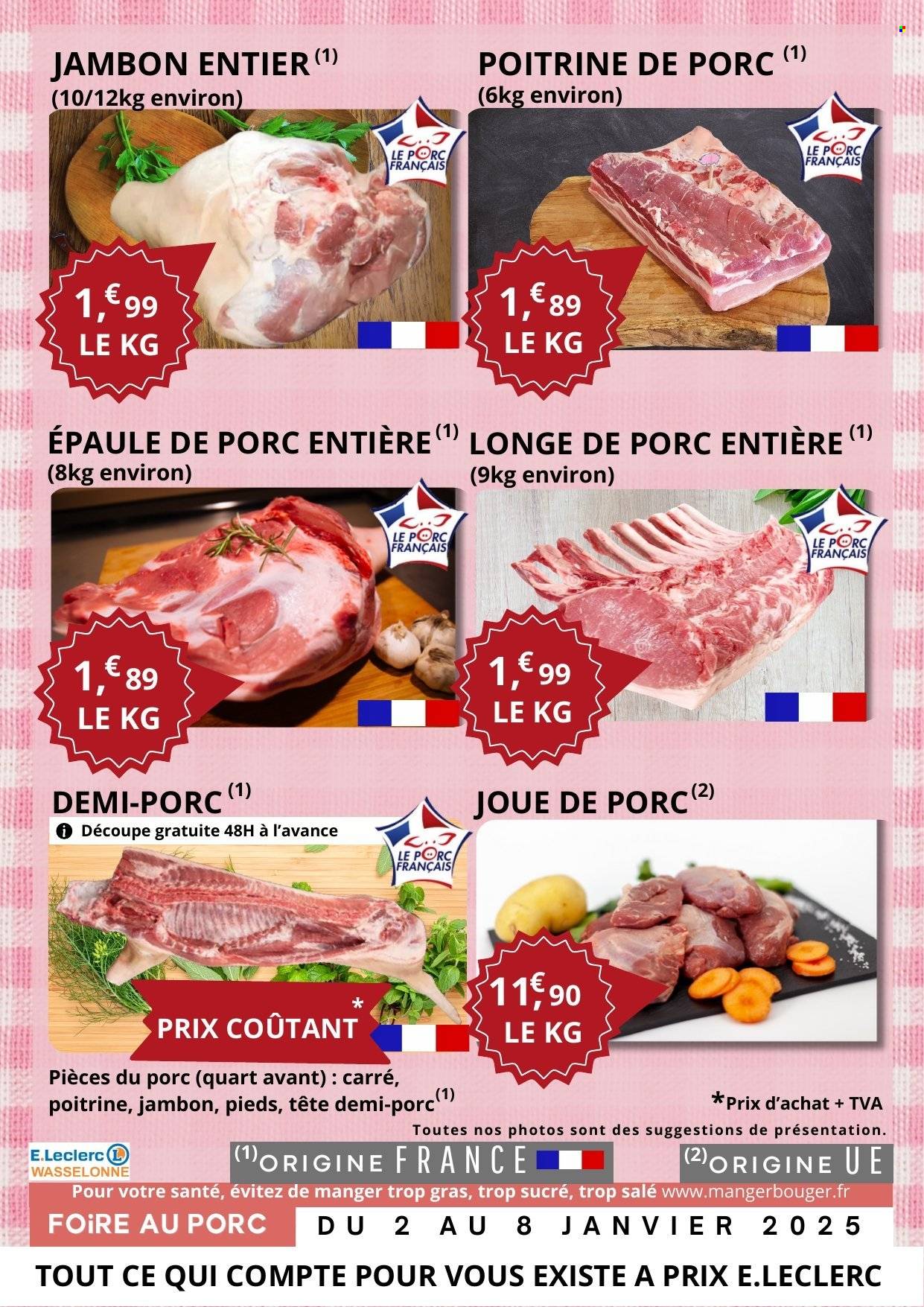 Catalogue E.Leclerc - 02/01/2025 - 08/01/2025. Page 3