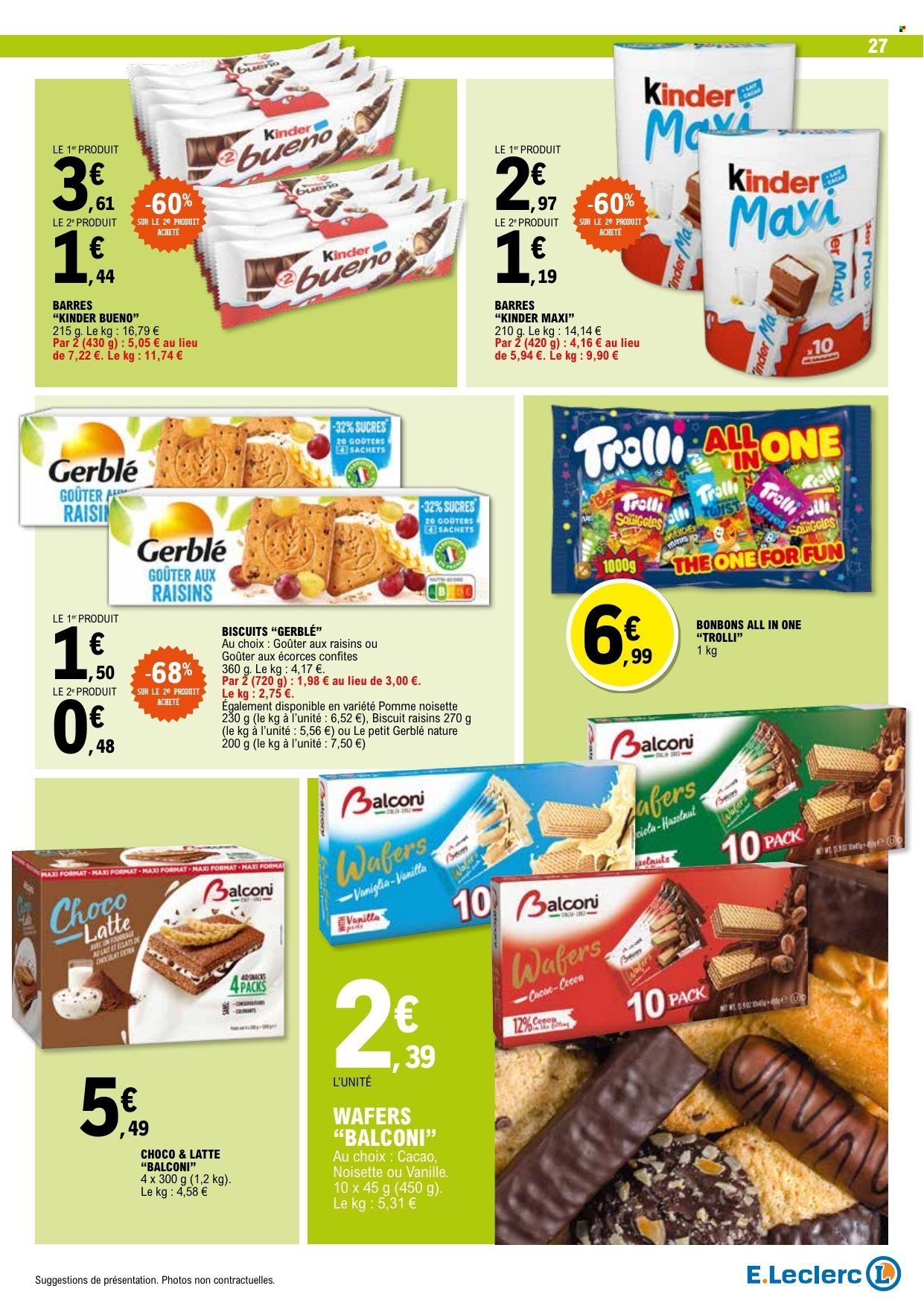 Catalogue E.Leclerc - 02/01/2025 - 11/01/2025. Page 27