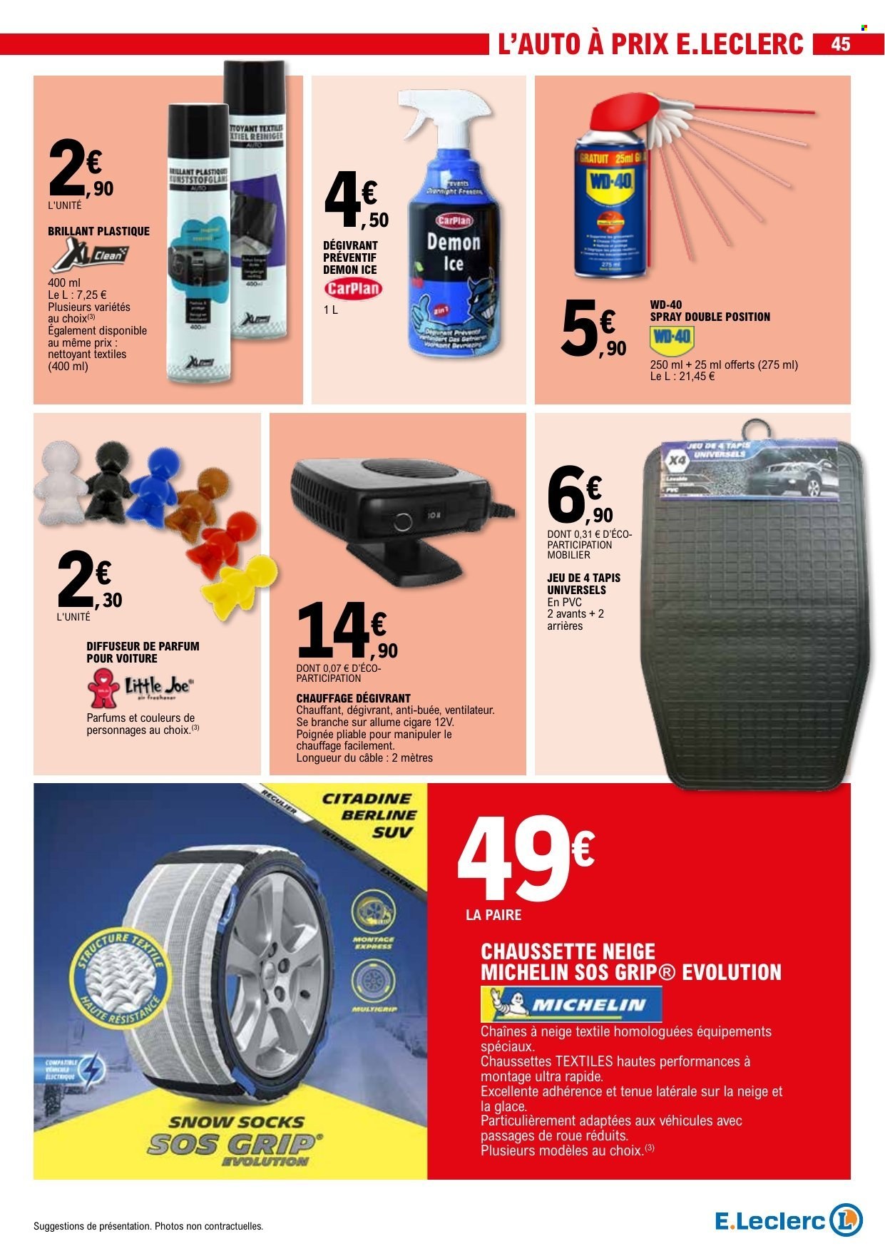 Catalogue E.Leclerc - 02/01/2025 - 11/01/2025. Page 45