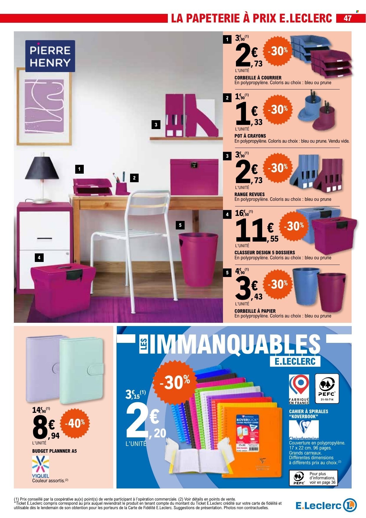 Catalogue E.Leclerc - 02/01/2025 - 11/01/2025. Page 47