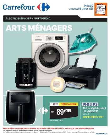 Catalogue Carrefour Hypermarchés - 02/01/2025 - 18/01/2025.