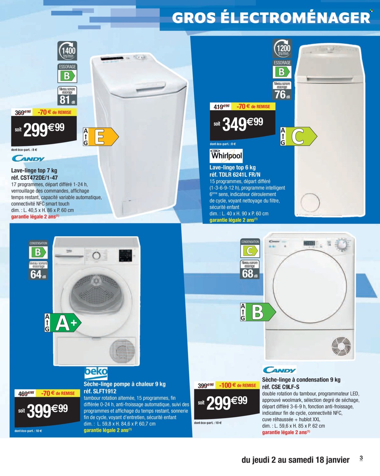 Catalogue Carrefour Hypermarchés - 02/01/2025 - 18/01/2025. Page 3