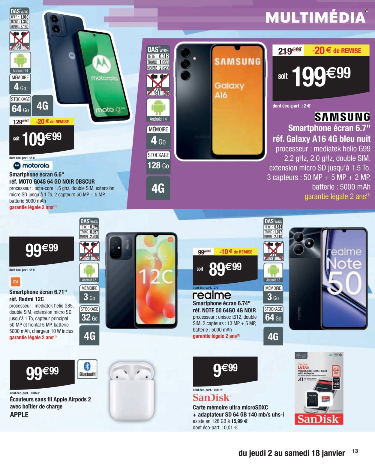 Catalogue Carrefour Hypermarchés - 02/01/2025 - 18/01/2025. Page 13