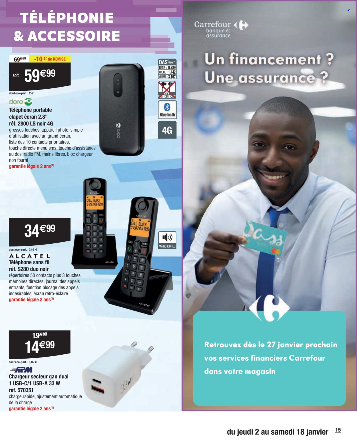 Catalogue Carrefour Hypermarchés - 02/01/2025 - 18/01/2025. Page 15
