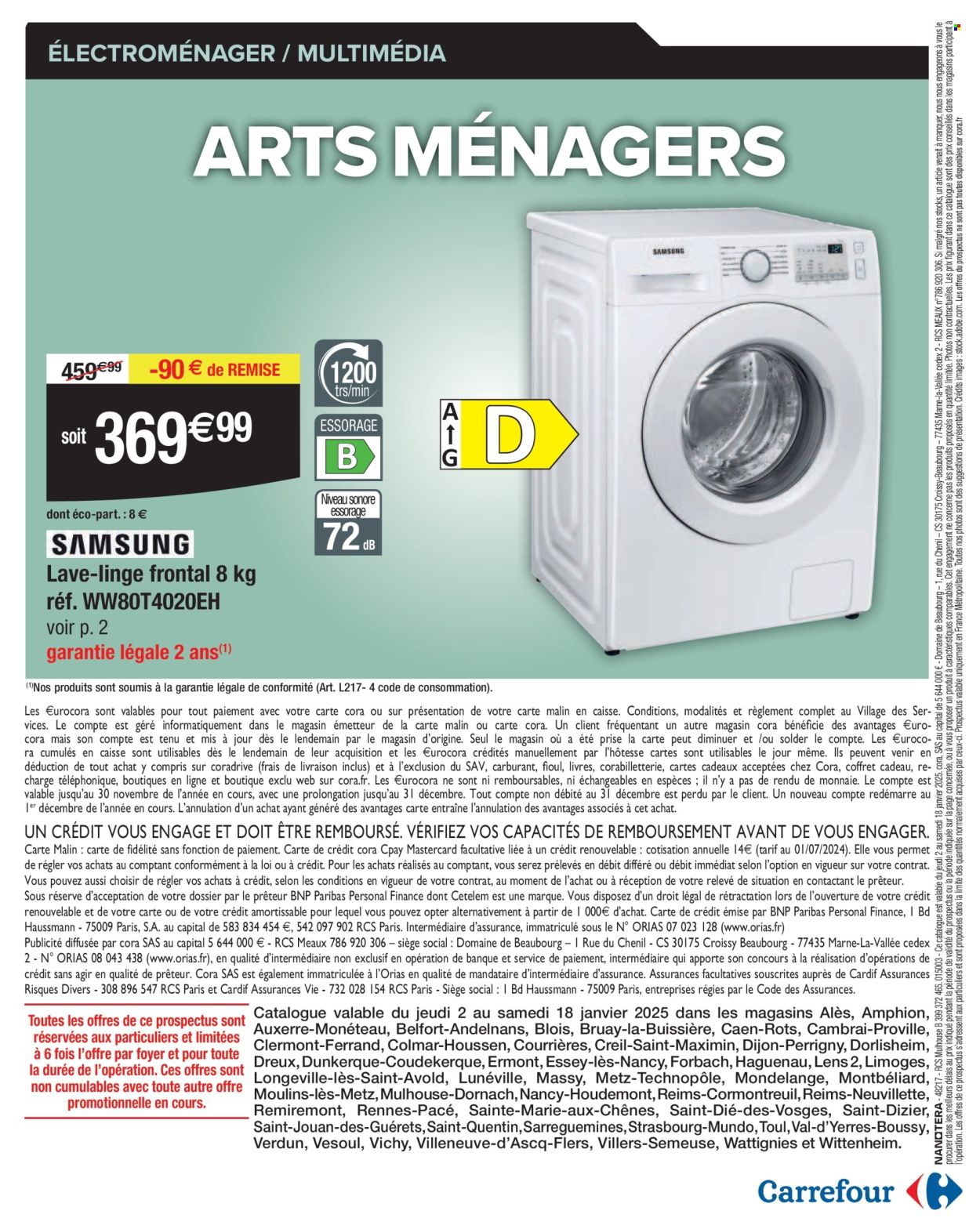Catalogue Carrefour Hypermarchés - 02/01/2025 - 18/01/2025. Page 16