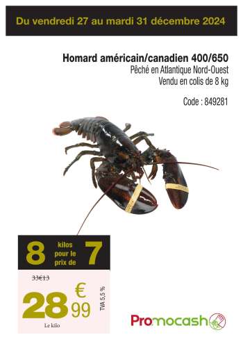 Catalogue Promocash - 27/12/2024 - 31/12/2024.