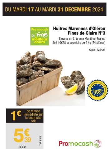 Catalogue Promocash - 17/12/2024 - 31/12/2024.