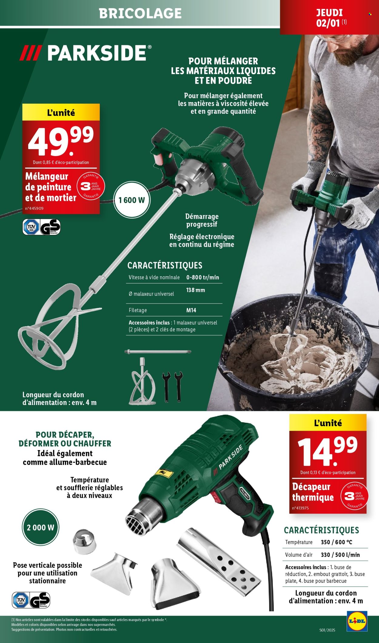 Catalogue Lidl - 02/01/2025 - 06/01/2025. Page 3