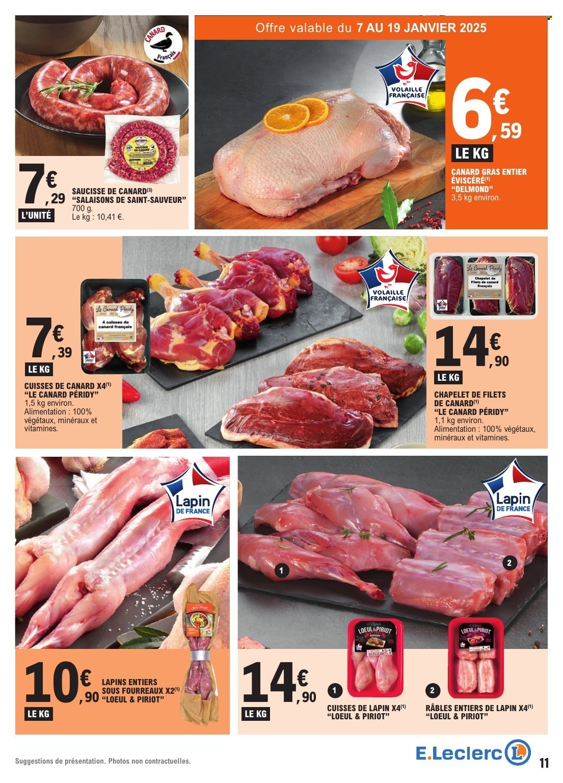 Catalogue E.Leclerc - 04/01/2025 - 19/01/2025. Page 11