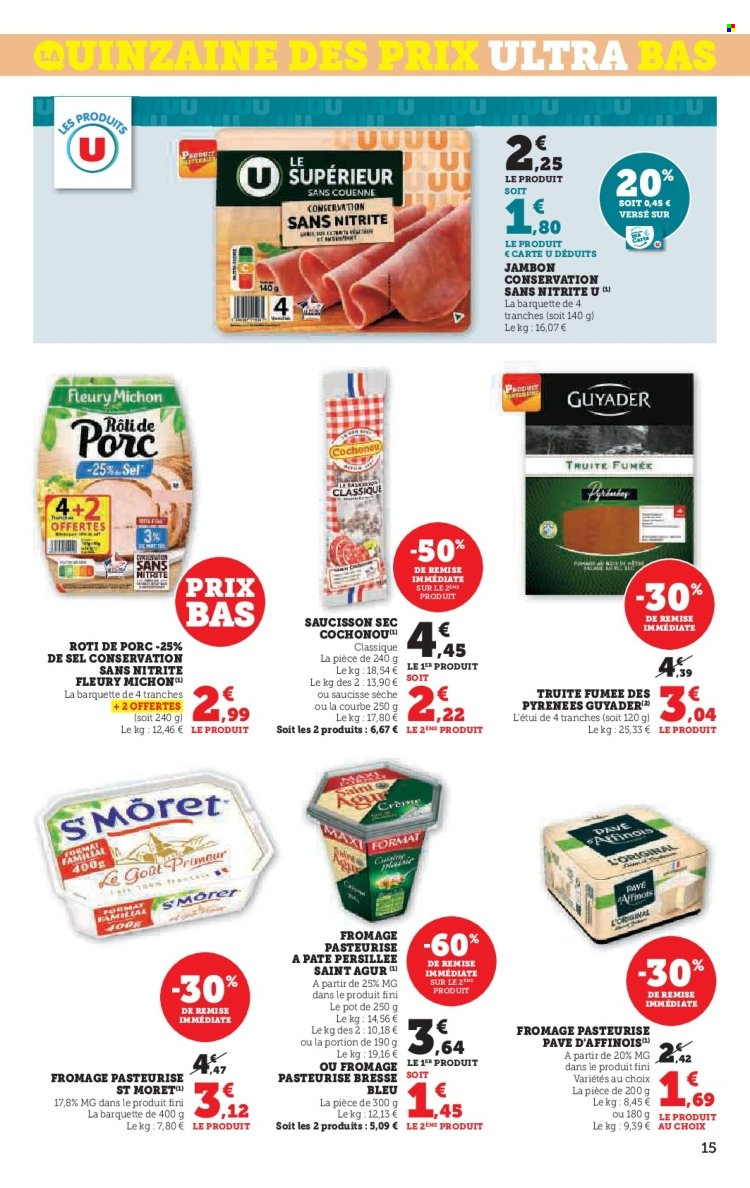 Catalogue SUPER U - 07/01/2025 - 19/01/2025. Page 15