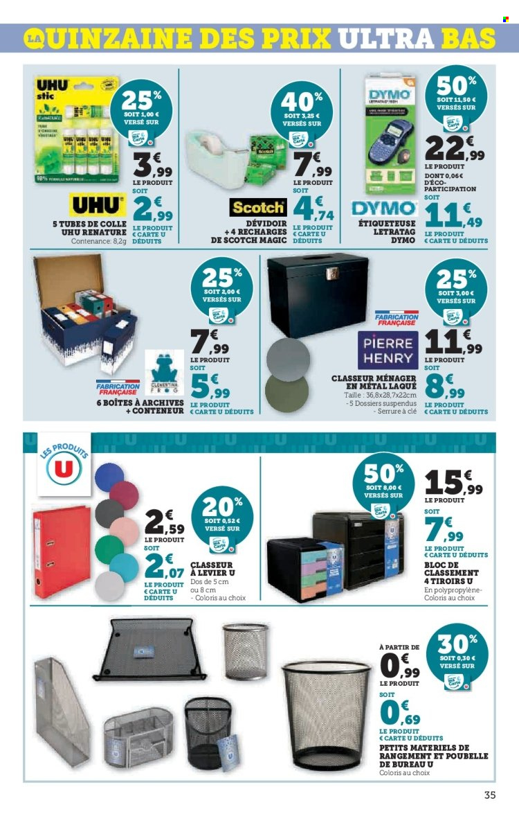 Catalogue SUPER U - 07/01/2025 - 19/01/2025. Page 35