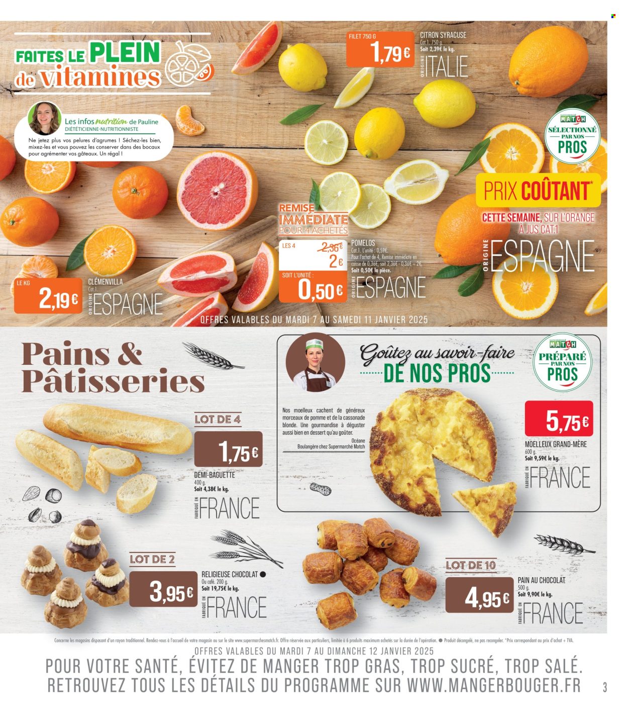 Catalogue Supermarché Match - 07/01/2025 - 19/01/2025. Page 3