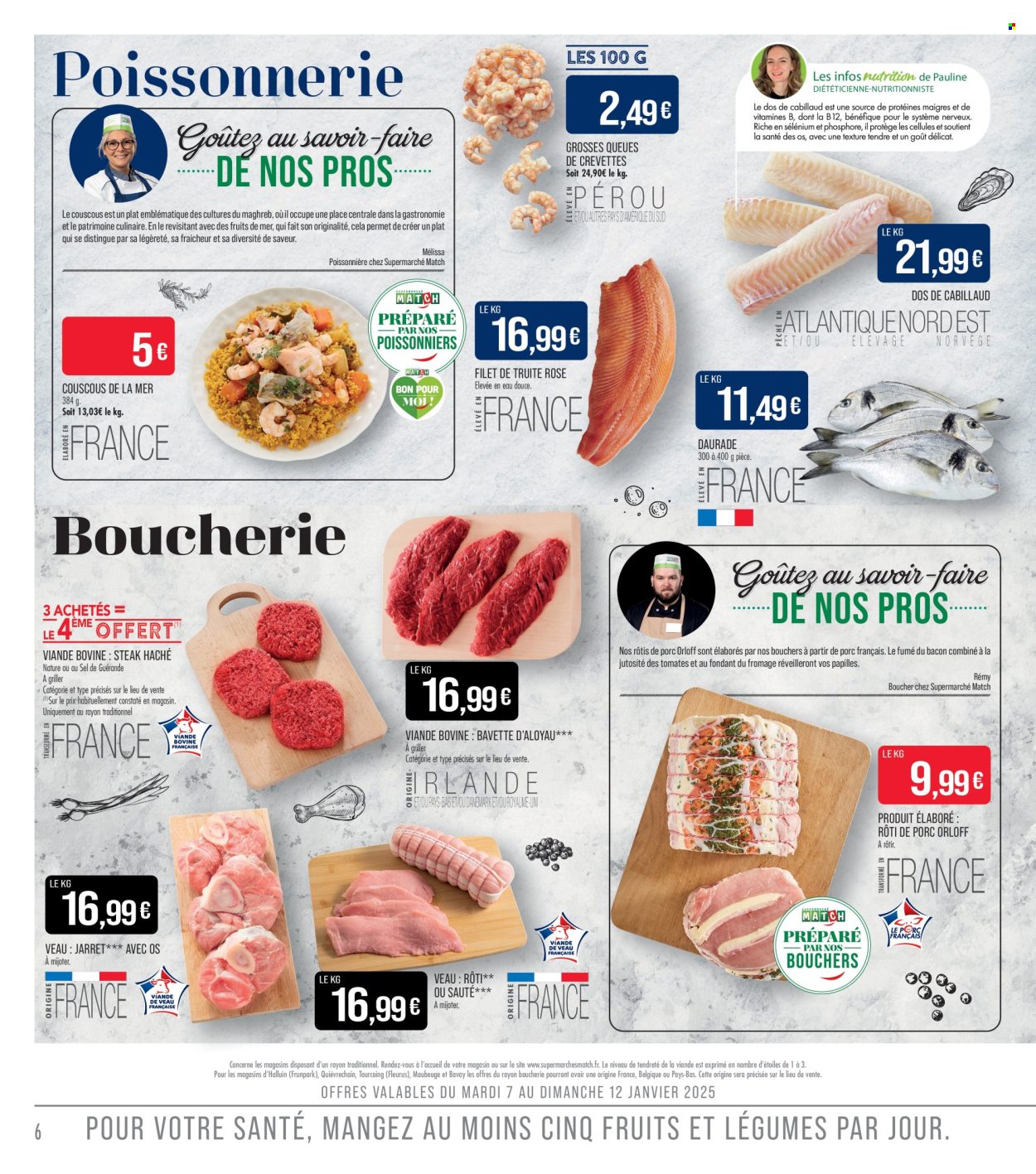 Catalogue Supermarché Match - 07/01/2025 - 19/01/2025. Page 6