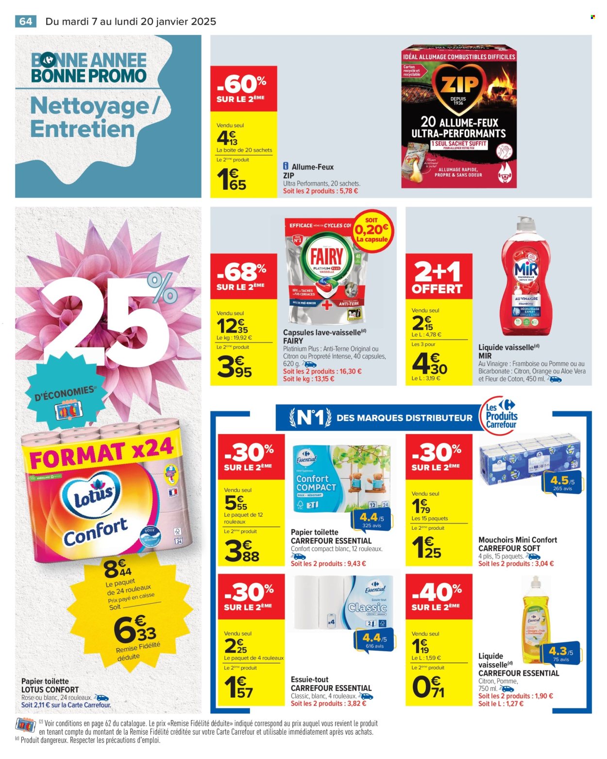 Catalogue Carrefour Hypermarchés - 07/01/2025 - 20/01/2025. Page 66