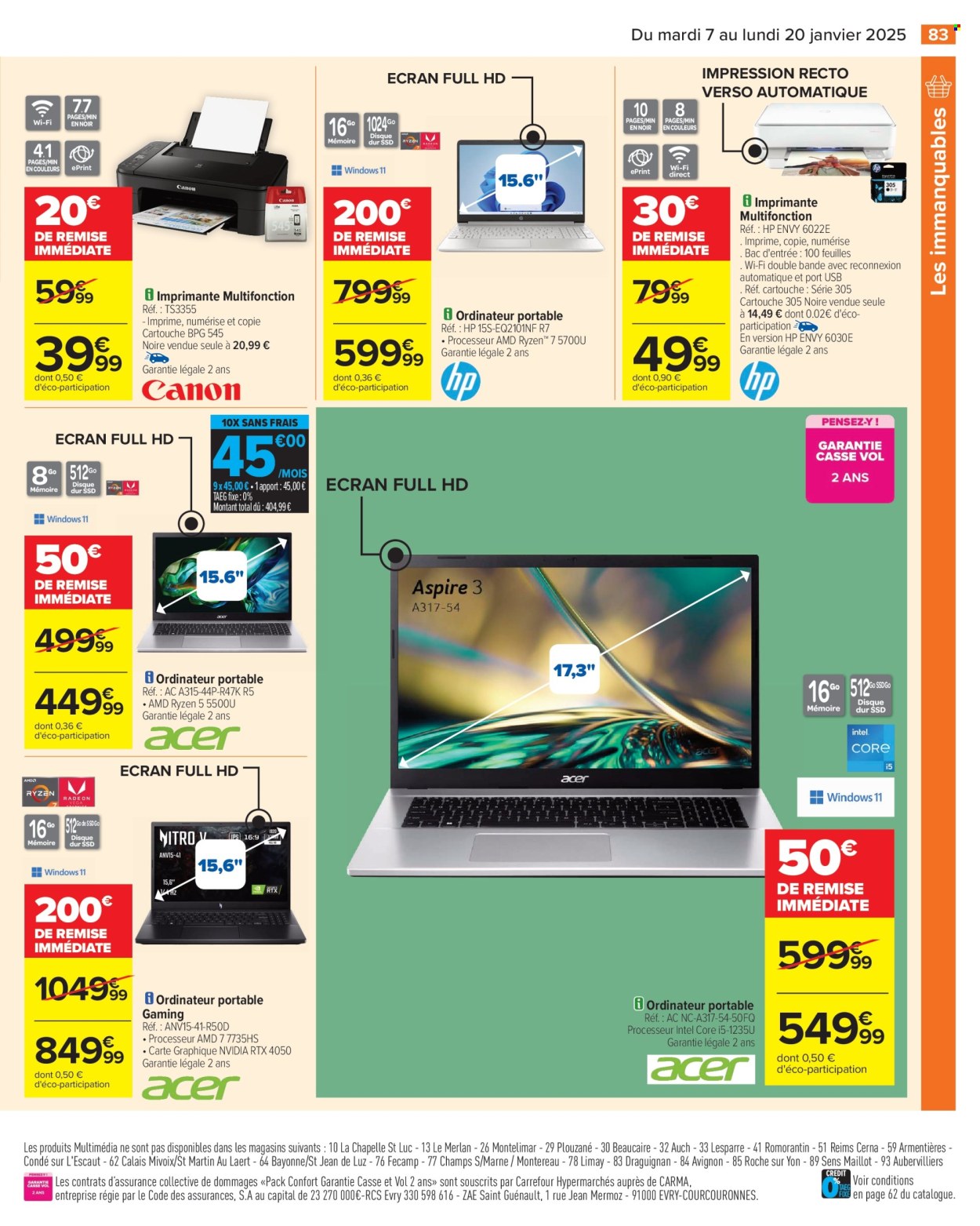 Catalogue Carrefour Hypermarchés - 07/01/2025 - 20/01/2025. Page 85