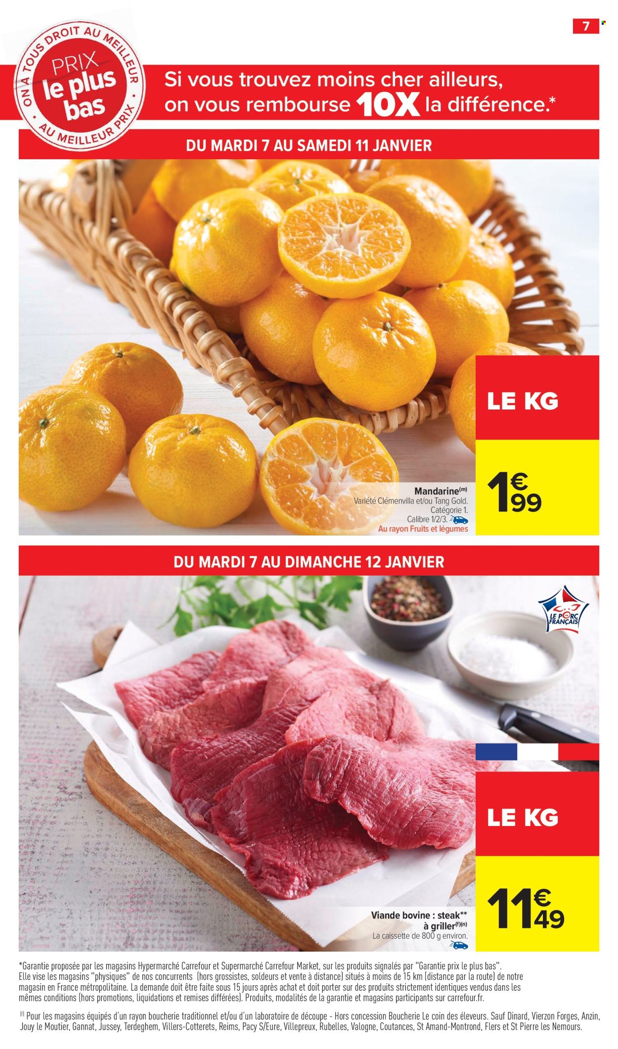 Catalogue Carrefour Market - 07/01/2025 - 19/01/2025. Page 9
