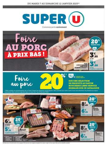 Catalogue SUPER U - 07/01/2025 - 12/01/2025.