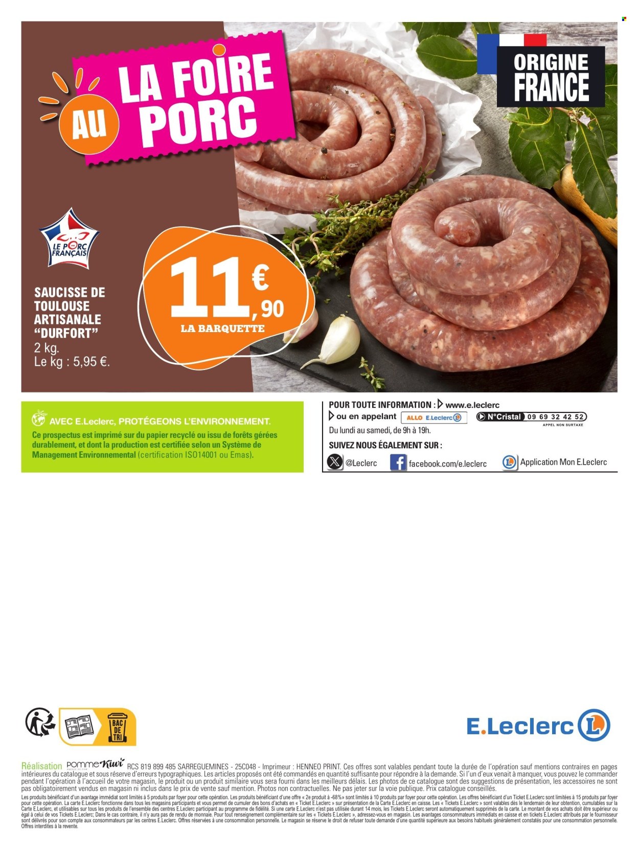 Catalogue E.Leclerc - 07/01/2025 - 11/01/2025. Page 16