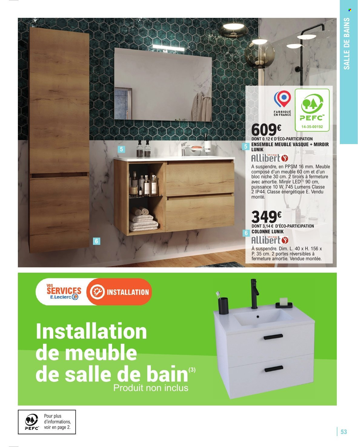 Catalogue E.Leclerc - 07/01/2025 - 18/12/2025. Page 53