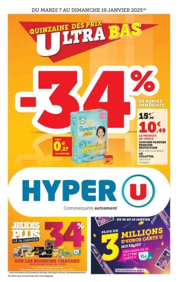 Catalogue HYPER U - 07/01/2025 - 19/01/2025.