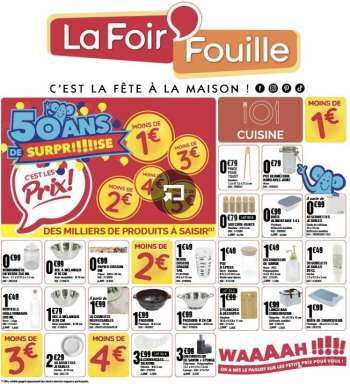 Catalogue La Foir'Fouille - 06/01/2025 - 12/01/2025.