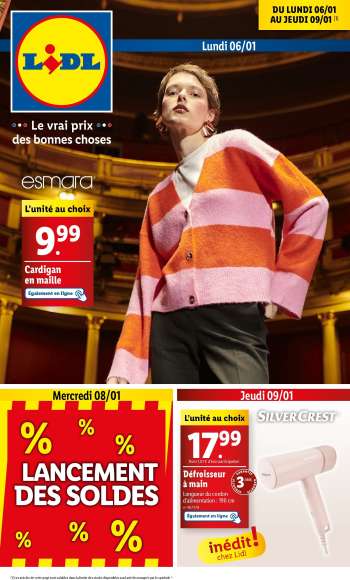 Catalogue Lidl - 06/01/2025 - 09/01/2025.