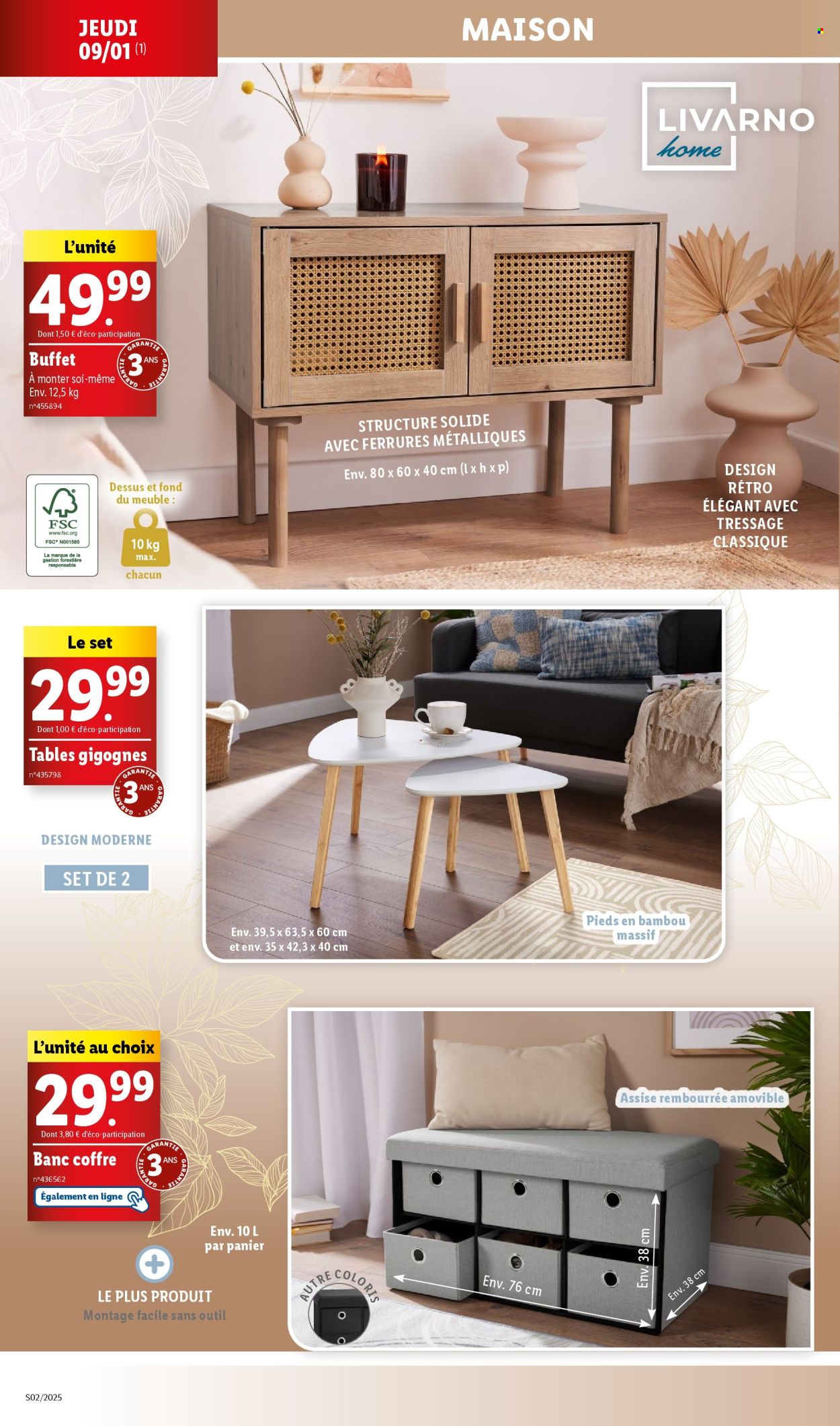 Catalogue Lidl - 06/01/2025 - 09/01/2025. Page 42
