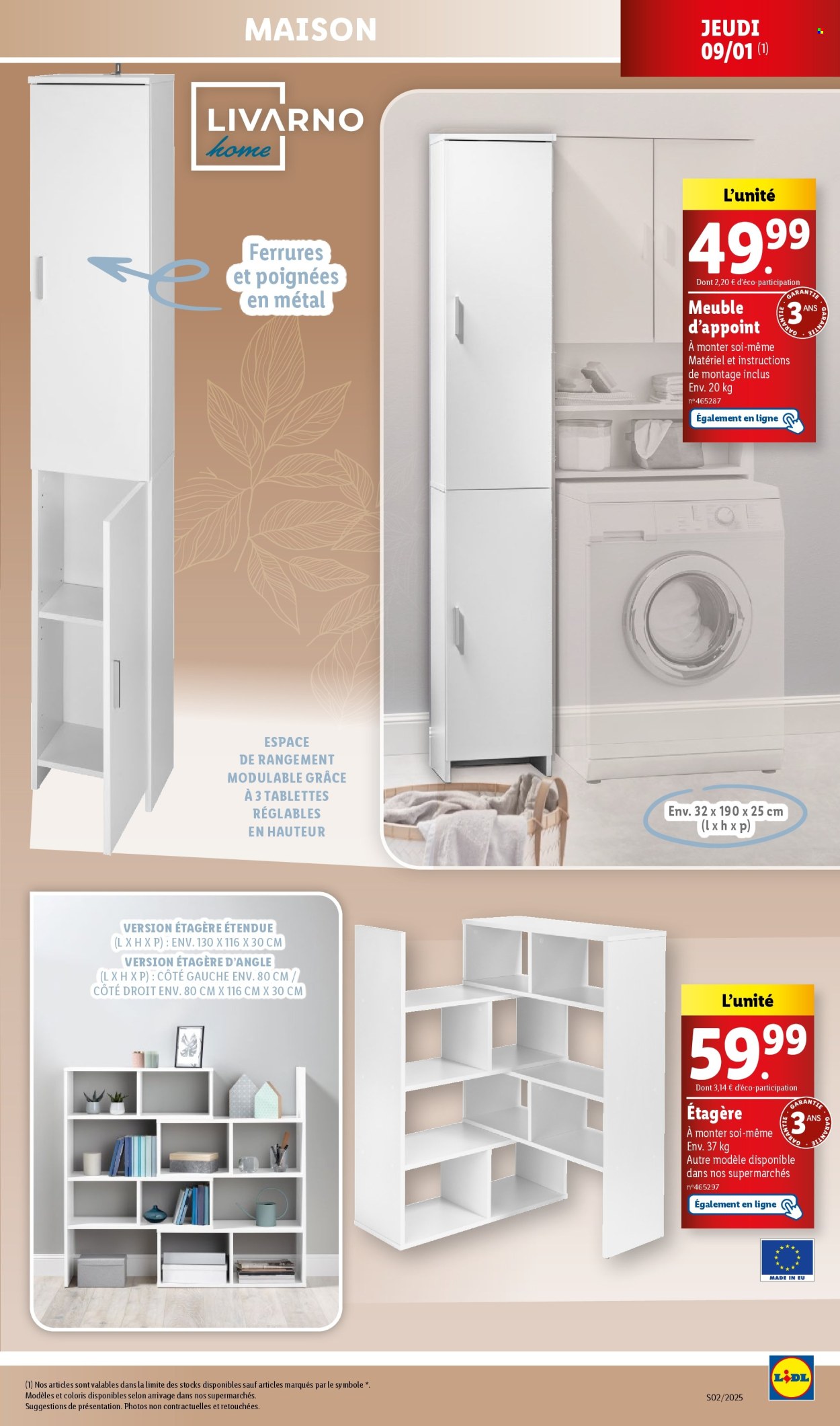 Catalogue Lidl - 06/01/2025 - 09/01/2025. Page 43