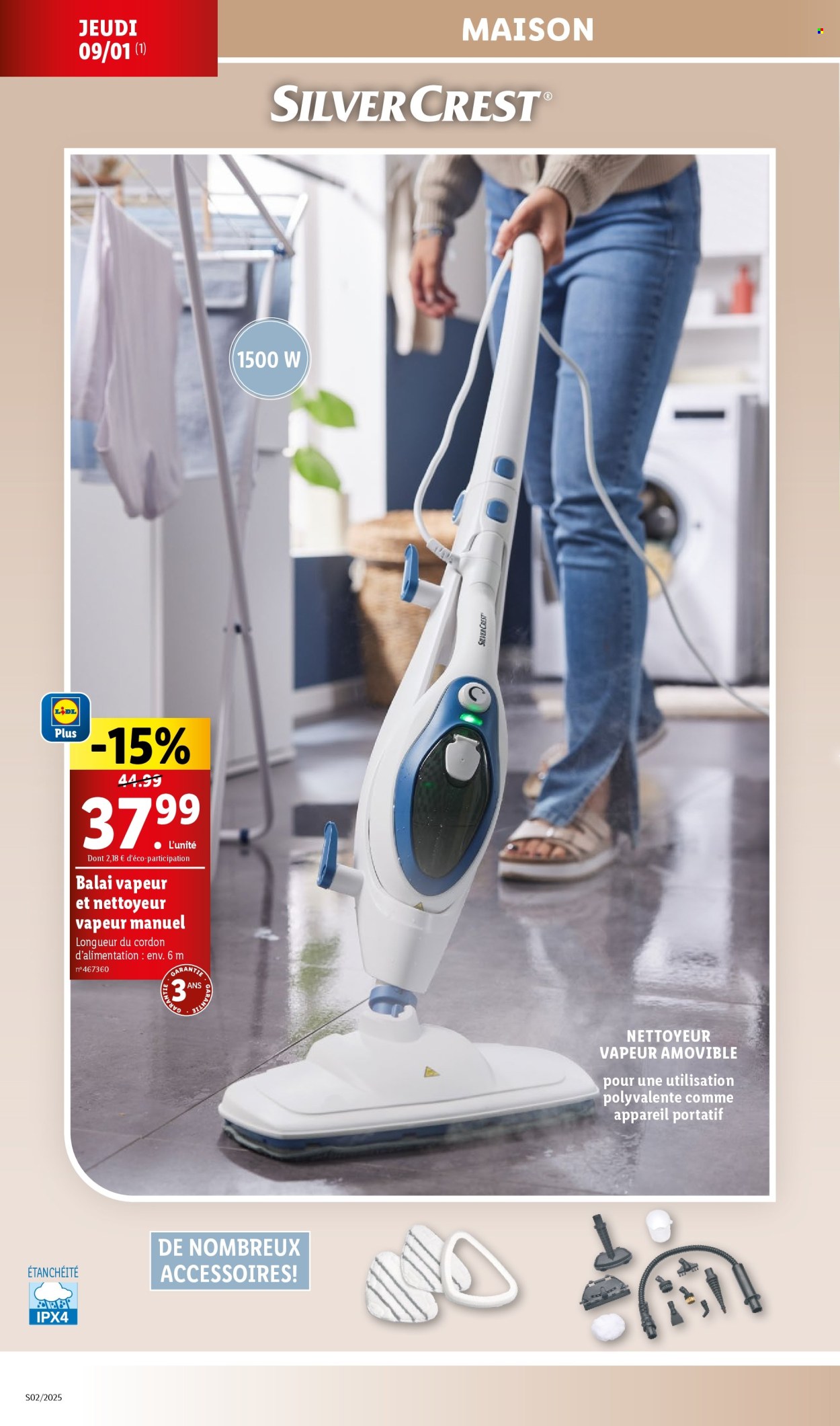 Catalogue Lidl - 06/01/2025 - 09/01/2025. Page 44