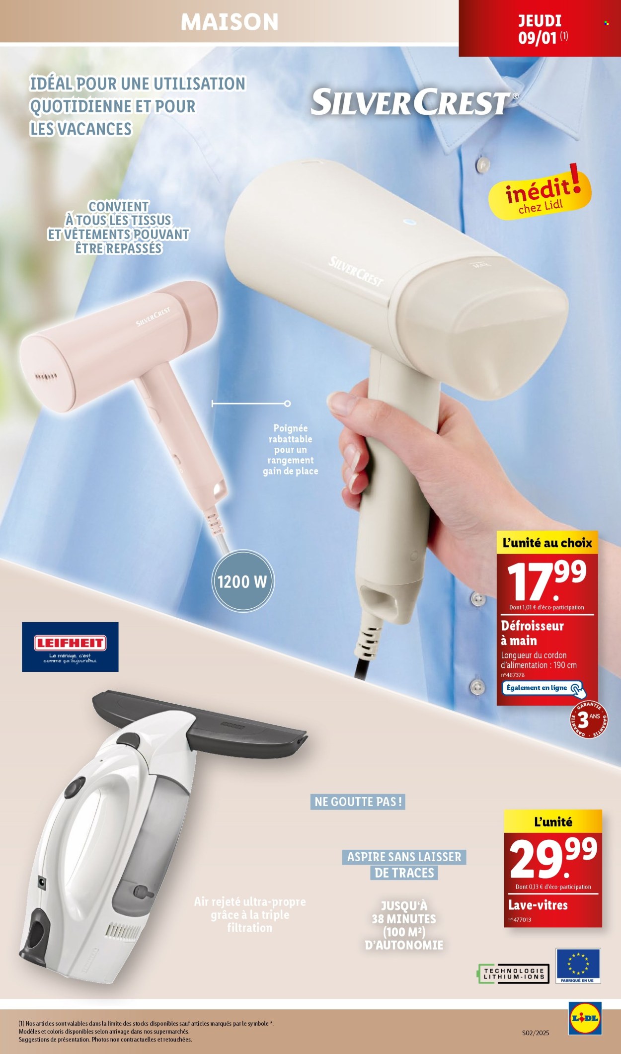 Catalogue Lidl - 06/01/2025 - 09/01/2025. Page 45