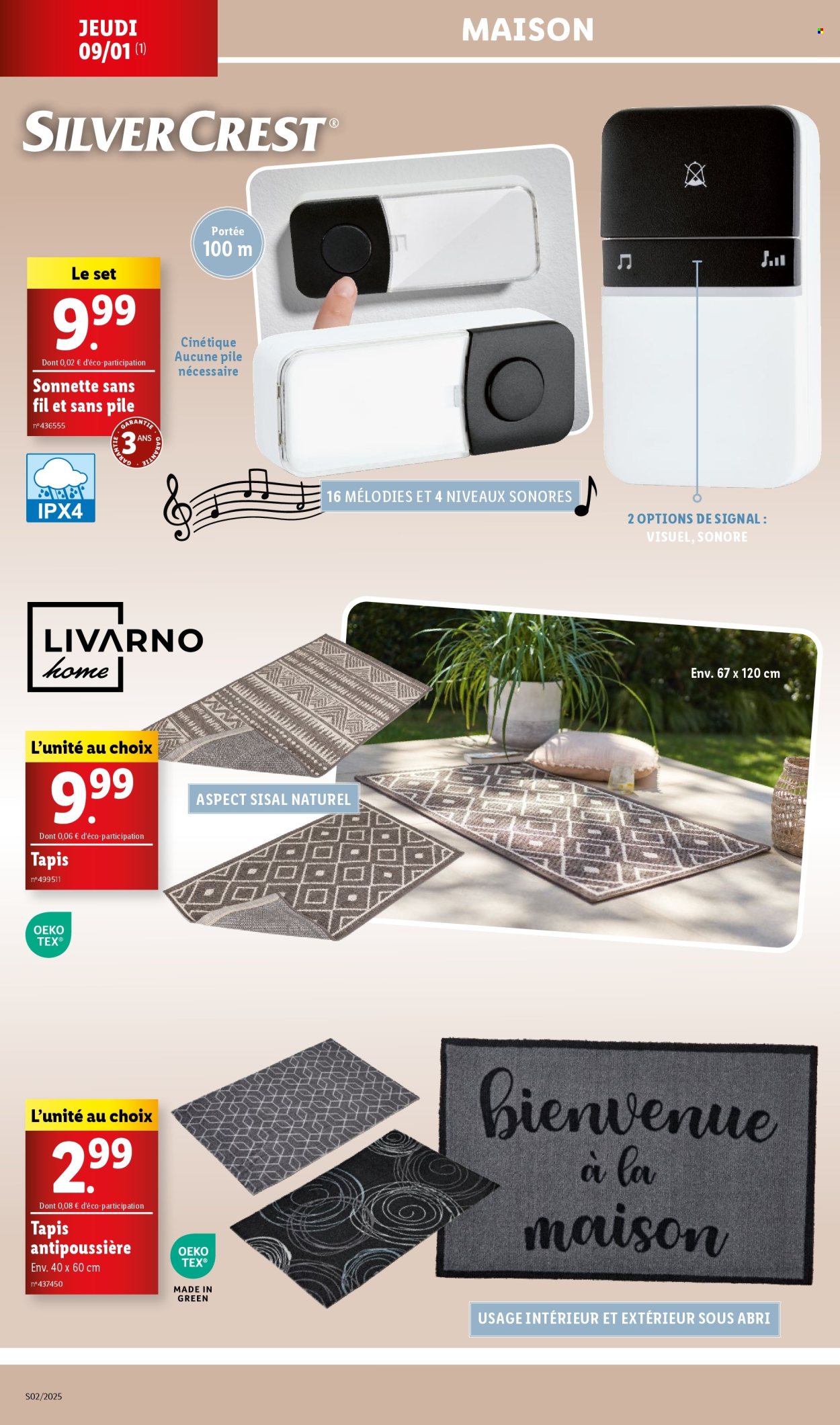 Catalogue Lidl - 06/01/2025 - 09/01/2025. Page 50