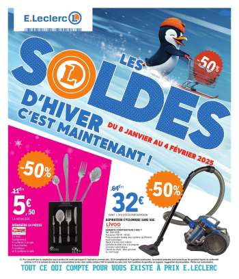 Catalogue E.Leclerc - 08/01/2025 - 04/02/2025.